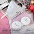 Contact Lens Case, Marble Travel Kit with Remover Tool, Mirror, Tweezers & Solution Bottle for Women & Girls (Grey)