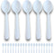 Plastic Utensils Spoon Individual Packaging - Silverware Bulk Pack Disposable Cutlery Party Supply Heavy Duty