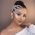 Sparkling Rhinestone Wedding Comb, Bridal Headpiece Hair Accessories for Brides
