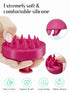 HEETA Scalp Massager Hair Growth, Soft Silicone Scalp Scrubber Shampoo Brush for Exfoliation and Dandruff Removal