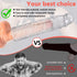 Reusable Clear Penis Sleeve Extender Realistic Textured Cock Extender Body-Safe Stretchy Ultra-Soft Material Cock