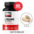 FORCE FACTOR L Theanine, Extra Strength 200 mg Capsules, Vegan, Non-GMO, 60 Vegetable Capsules