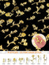 TOROKOM 120 PCS 3D Gold Rose Nail Art Charms - Romantic Flowers Nails Decorations Alloy Nail Charms for Girls Women DIY