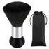 Vtrem Hair Brush, Barber Brush Neck Duster: Black, Oblong, Nylon Bristles for Barbers or Salon Professionals