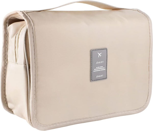 Pengxiaomei Waterproof Hanging Toiletry Bag, Portable Travel Makeup Pouch, Multifunction Travel Bathroom Bag for Women