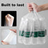 0.5 Gal Trash Bags, 240 pcs Clear Strong Tiny Garbage Bags for Mini Desk Trash Can, Fit 0.4-0.8 Gal