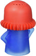 Angry Mama Microwave Cleaner Angry Mom Microwave Oven Steam Cleaner and Disinfects With Vinegar and Water for Kitchens, Steamer Cleaning Equipment Cleans the Crud in Minutes (Blue)