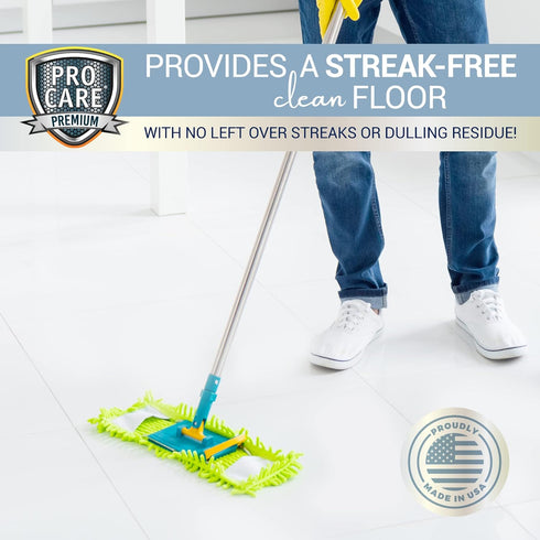 ProCare Floor Cleaner, Made in USA, Tile, Stone, Laminate, Vinyl & Natural Wood Cleaner, 1 Gal