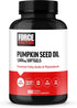 FORCE FACTOR Pumpkin Seed Oil Capsules, Phytosterols Supplement with Essential Fatty Acids, 100 Softgels