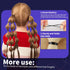 Teenitor 2000pcs Black Hair Rubber Bands, Soft Elastic Hair Ties for Kids Girls Hair Braids