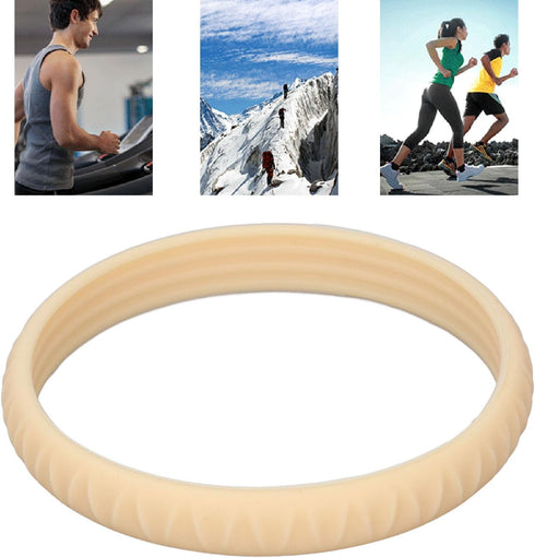 ZJchao Soft Knee Support Strap, Portable Patella Tendon Brace for Basketball, Running, Fitness (Skin Color)