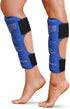 Shin Splint Ice Packs, HSA and FSA Eligible Reusable Hot and Cold Therapy Wrap for Leg or Calf Pain Relief, Freezable