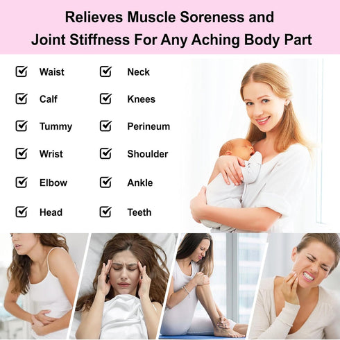 Reusable Perineal Ice Packs, Postpartum Cold Packs for Women After Birth, Pain Relief