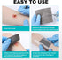 ZMZPA 4" 4", 15 Packs Ag Silver Calcium Alginate Wound Dressing x Non Stick Pads for Wounds, Soft Silver Dressing