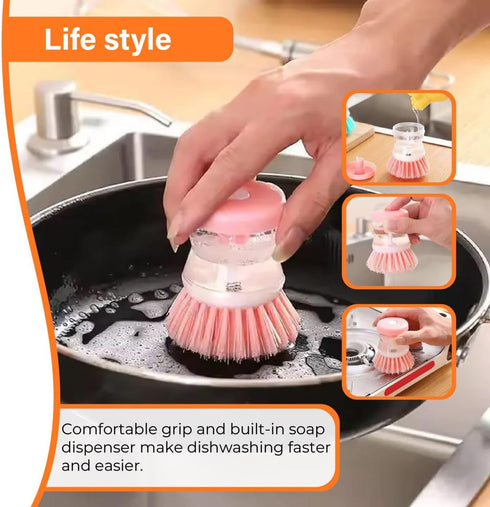 HECHARY Laundry Detergent Dispenser Powder Container & Scent Booster Organizer Includes Brush & Soap Holder Airtight