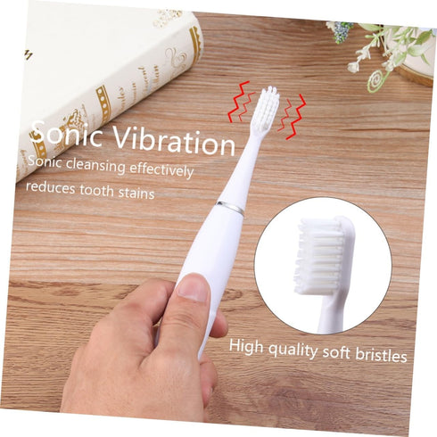 Rechargeable Electric Toothbrush for Kids - Acoustic Vibration Cleaning