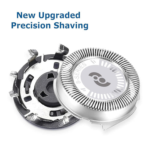 HQ8 Replacement Heads for Norelco Aquatec Shavers, 3-pc Pack Compatible Blades for Philips Razor PT720 AT880 AT810