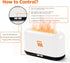 UCW 180ml Flame Diffuser for Essential Oils, Aromatherapy Diffuser with Flame Effect, Quiet Cool Mist Humidifier