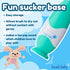 brush-baby BabySonic Electric Toothbrush for Ages 0-3 Years, Teal - Smart LED Timer & 2 Sensitive Brush Heads