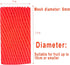 Markeny Packing (50PCS Red-14x7cm) Fruit Protection Mesh Bags Transport Vegetable Fruit Fragile Items Dedicated Fruit