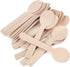 LotFancy Mini Wooden Spoons, Pack of 100, 4 inch Length, Disposable Tasting Spoons, Eco-friendly Birchwood