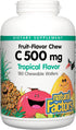 Natural Factors Kids Chewable Vitamin C 500 mg - Supports Immune Health, Bones, Teeth, and Gums - 180 Count