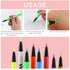 BOBISUKA 8 Colors UV Neon Liquid Eyeliner Set, Matte Colored Eyeliners, Waterproof Smudge-proof Pigmented Gift Kit