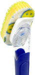 Scrub Daddy Dish Wand Scrubbing Brush with Handle, Soap Dispensing Dish Brushes, Texture Changing Washing Up Sponges