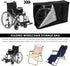 FALESOUL 43" Lx11 Wx29 Rollator Travel Bag, Heavy Duty Extra Large Waterproof Wheelchair Bag, Foldable Wheelchair
