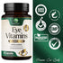 Eye Vitamin & Mineral Supplement with Lutein, Zeaxanthin, Bilberry & Zinc, 60 Capsules, Supports Vision Health