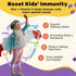 Kids Probiotic Chewables for Digestive Health with 5 Billion CFUs, Prebiotics and Probiotics for Gut Health, Immune