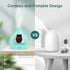 HAPPTWS Set 3 Settings Waterless Essentil Oil Diffuser - Cordless Diffuser Timer Battery Operated for Bedroom Yoga