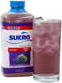 SUERO Electrolyte Solution with Zinc, Grape Flavor, 2-Pack of 33.8 Fl Oz Bottles for Rehydration