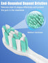 Toothbrush Replacement Heads for Philips Sonicare C1 C2 ProtectiveClean 4100 5100, Snap-on Electric Toothbrush Head, 10