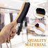 TAKAVU Premium Clothes Brush, Hat Brush with 100% Black Boar Bristle, Large Beech Wood Handle for Lint Removal