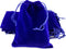 AEAOA Pack of 25 Royal Blue Velvet Drawstring Gift Bags, 4.8" X 3.6" for Jewelry, Candy, Treats, Birthday Favors