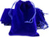 AEAOA Pack of 25 Royal Blue Velvet Drawstring Gift Bags, 4.8" X 3.6" for Jewelry, Candy, Treats, Birthday Favors