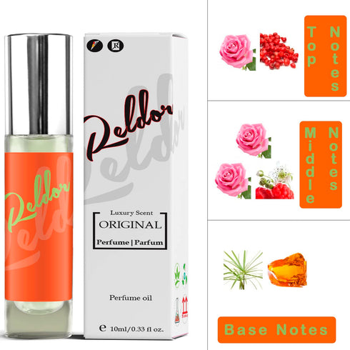 Oriental Spicy Roll-On Perfume for Women, Exquisite Long-Lasting Fragrance Gift for Her