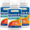 Best Naturals Vitamin B6 25mg, 120 Tablets, Pack of 3