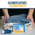 Free and Clear Laundry Detergent Sheets, 120 Loads, Unscented, Hypoallergenic, Liquidless