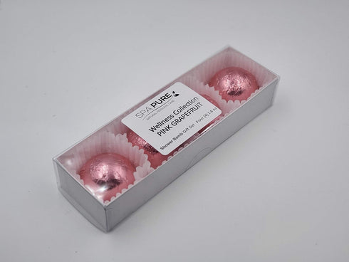 Pink Grapefruit Aromatherapy Shower Steamers, Shower Bombs with Essential Oils for Relaxation - (4 Count)