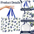 JORHANCE Blueberry Gift Bags with Wrapping Paper & Birthday Card - Large Bag for A Berry Sweet Baby Is On The Way