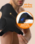 Komoko Shoulder Brace for Pain Relief, Rotator Cuff Support and Arm Sling, Adjustable for Left and Right Arm