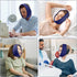 Wisdom Teeth Ice Pack Head Wrap, Blue Face Ice Pack for Oral Surgery Pain Relief with 4 Reusable Cold Therapy Gel Packs