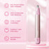 Nose Hair Trimmer for Women 2in1 Facial Hair Removal Trimmer - Metal Body, Rechargeable, Waterproof, Portable - Nose, Ear, Eyebrow, Peach-Fuzz, Lips, Chin FT2001