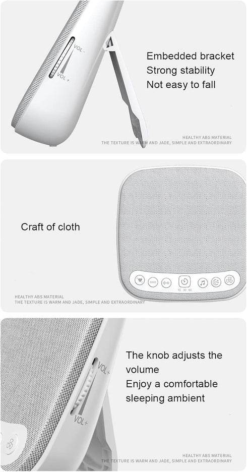 Vomeko Machine,18 White Noise Sounds Baby Sooth Sound Machine,Automatic Shutdown Timer Rest Baby Sooth Machine,Noise