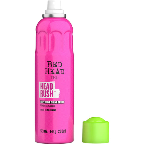 TIGI Bed Head Headrush Shine Hair Spray - 5.3 oz for Smooth and Shiny Hair