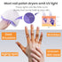 Small Hands UV Protection Gloves for Nails, Thickened UPF50+ Fingerless Gloves for Women Gel Manicures