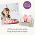 Gather & Knot Drawstring Gift Bags, 20" Large 12" Small Premium Canvas, Reusable Fabric Wrap for Birthdays, Baby Shower