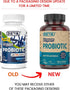 DEVA Vegan Probiotic with FOS Prebiotics Supplement - 2 Billion CFU with 100 MG of Prebiotics Per Serving for Men & Women - Non-Dairy Gluten Free - Naturally Shelf Stable - 90 Capsules (Pack of 2)